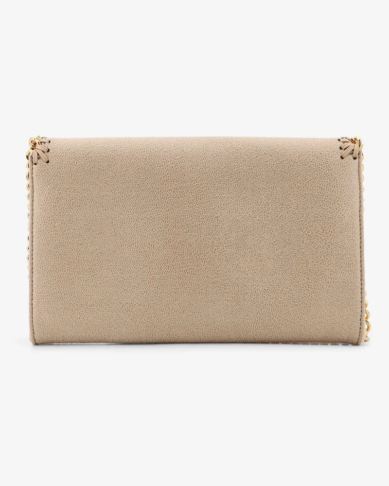 Stella McCartney Women's Crossbody Bag Falabella Shaggy Deer Beige Vegan Material Shoulder Beige