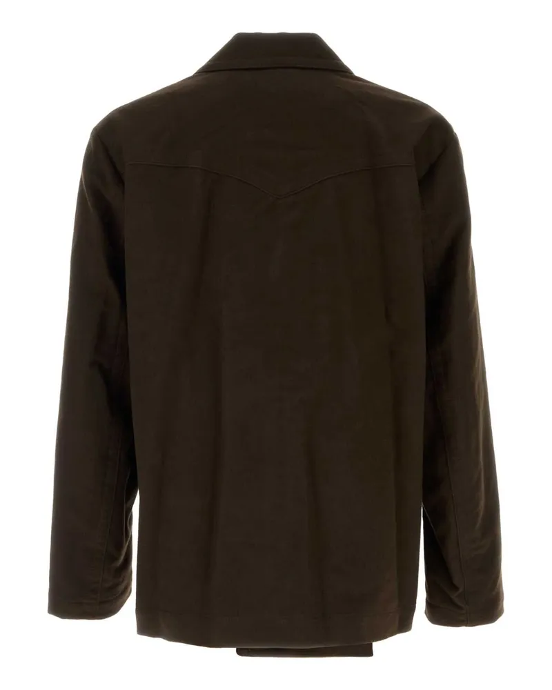 Namacheko Men's Moleskin Blazer Brown Cotton Blazers Brown