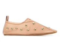Women's Rita Ballet Flat Beige Nylon
