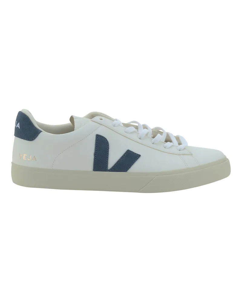 VEJA Men's Sneakers Campo Extra White California Trainers White