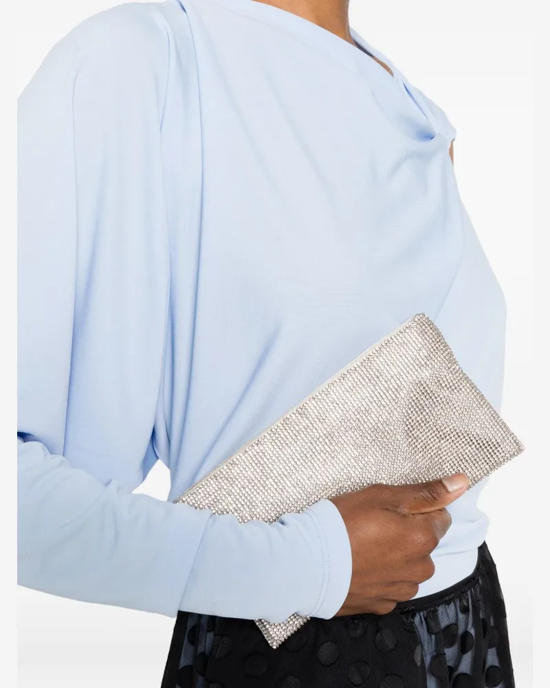 Benedetta Bruzziches Women's Clutch La Petite Silver Silver