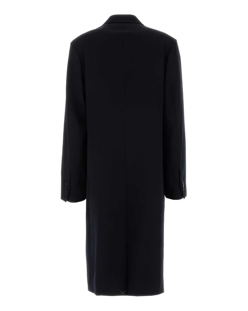Loewe Virgin Wool Blend Coat — Navy Navy
