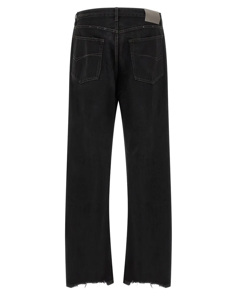 Balenciaga Japanese Cotton Denim Jeans — Black Black