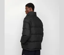 Quilted Down Down Jacket — Black