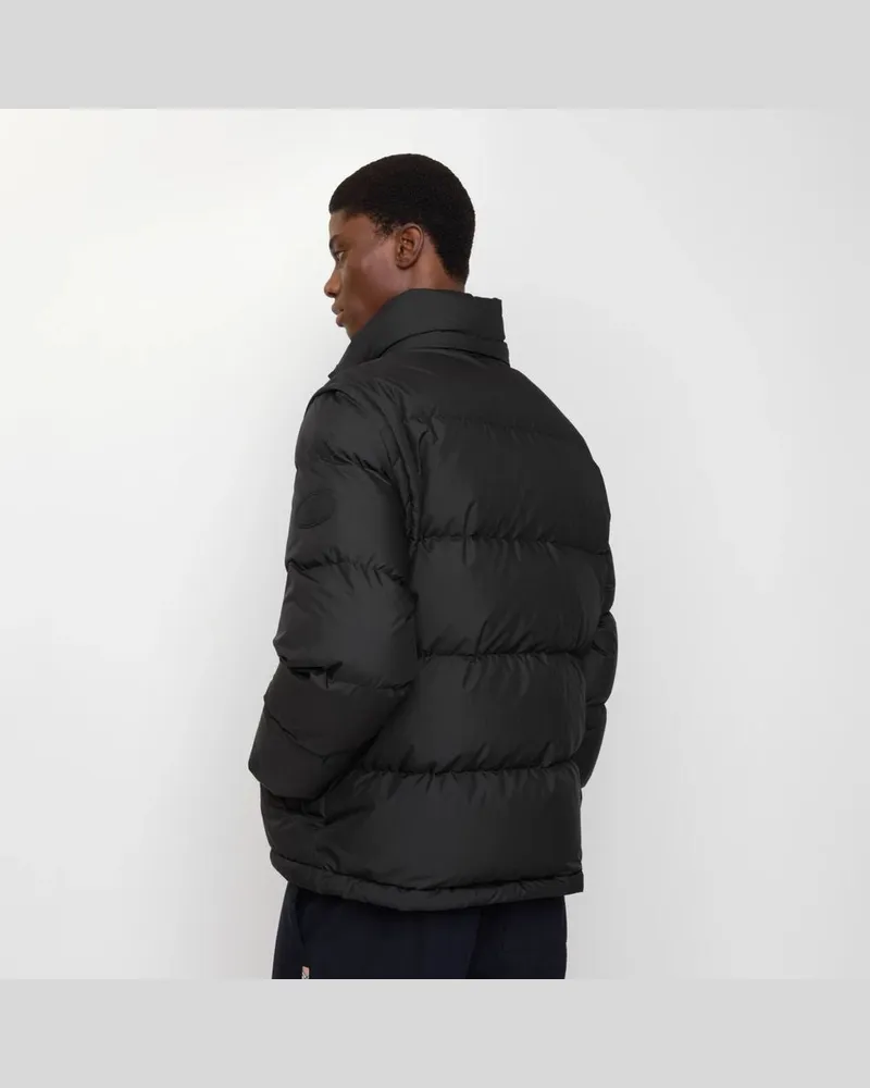 Burberry Quilted Down Down Jacket — Black Black
