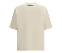 Men's Cotton T-Shirt Ivory T-Shirts And Polos