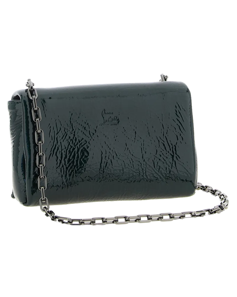 Christian Louboutin Patent Leather Crossbody Bag — Green Green