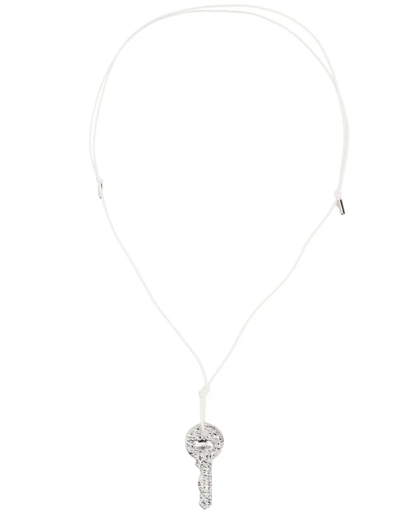 Maison Margiela Brass Key Necklace — Multicolor Multicolor
