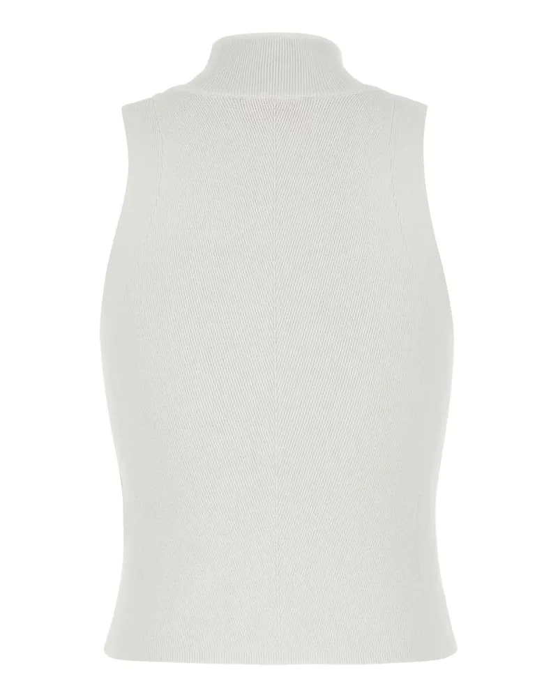 Diesel Women's White Viscose Blend M-Onervax Top 100 Exterior: Polyester Maglie White