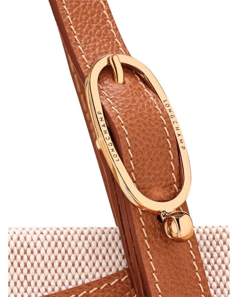 Longchamp Women's Shoulder Bag Le Foulonné Toile Brown Brown