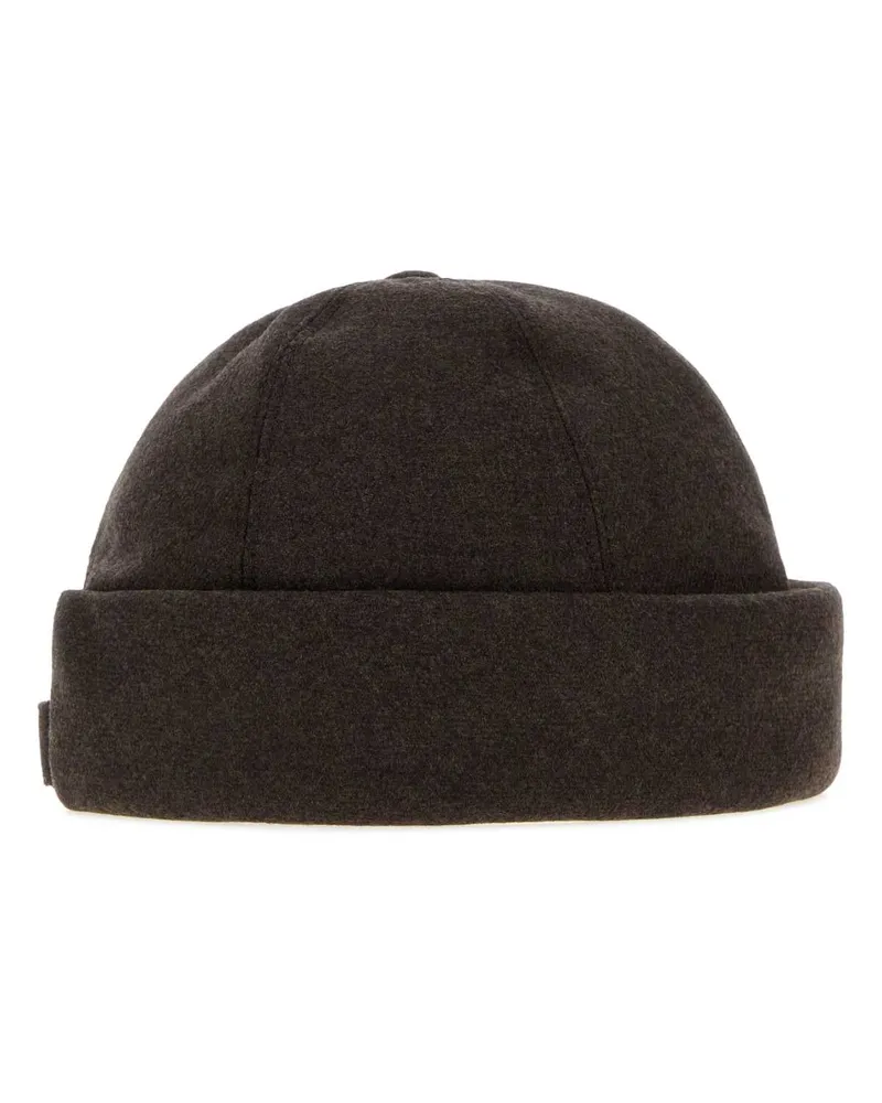 Giorgio Armani DOCKER Winter Hat — Brown Brown