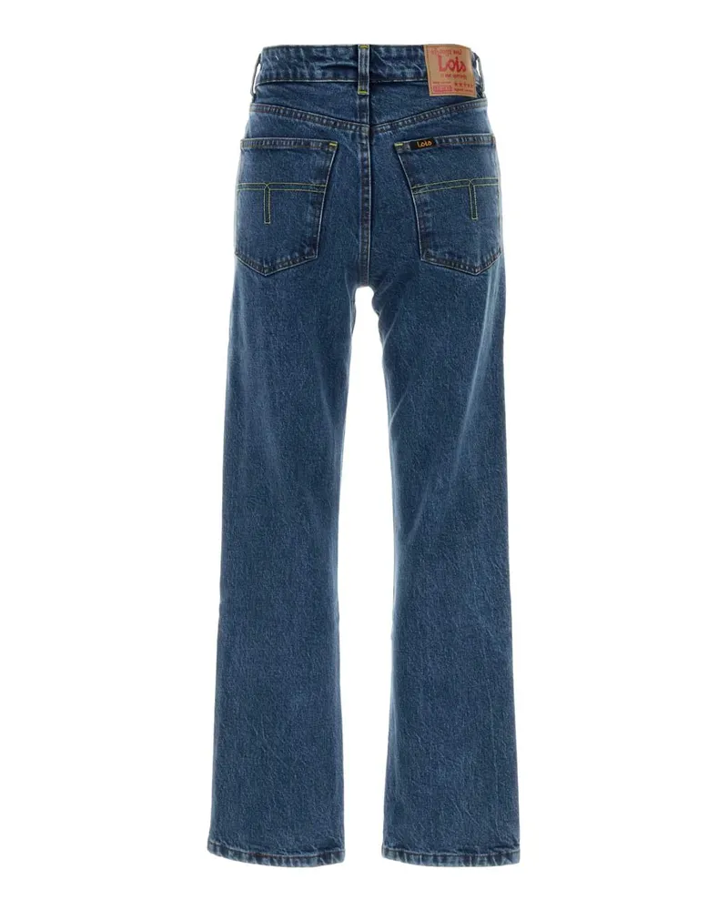 Lois Women's Denim New Dana Jeans Dark Stone Exterior: Cotton Blue