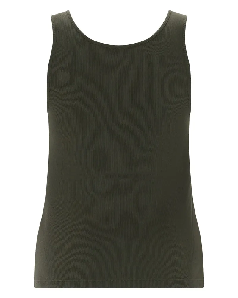 Saint Laurent Cassandre Tank Top — Green Green