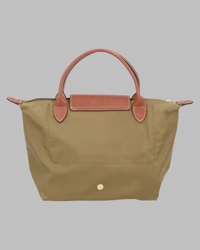 Longchamp Women's Handbag Le Pliage Original Green Polyamide Handbags Hand Bags Green