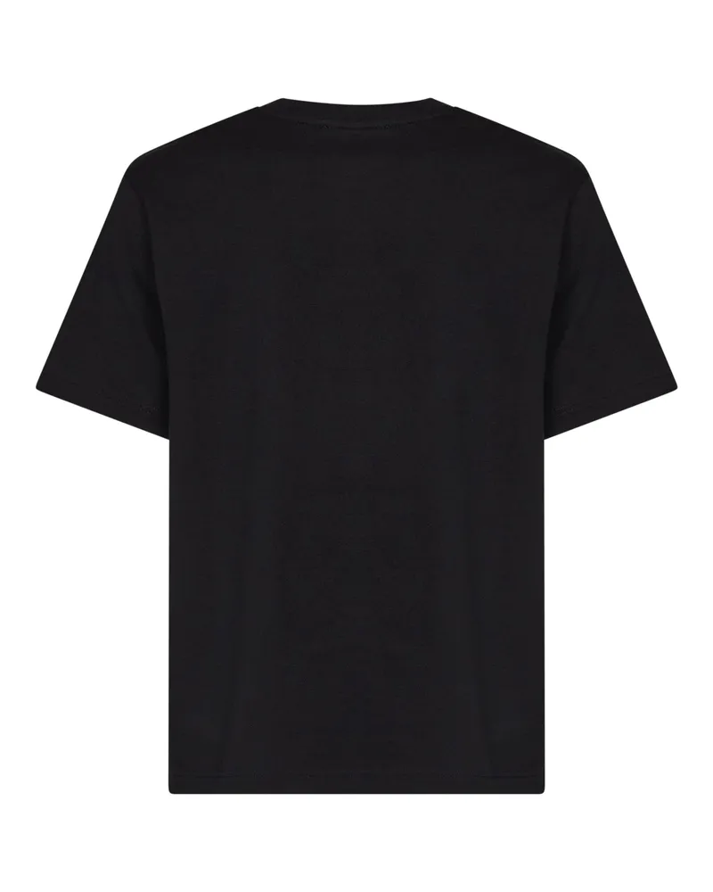 Casablanca Paris Men's T-Shirt Tennis Club Pyramid Black Organic Cotton T-Shirts And Polos Black