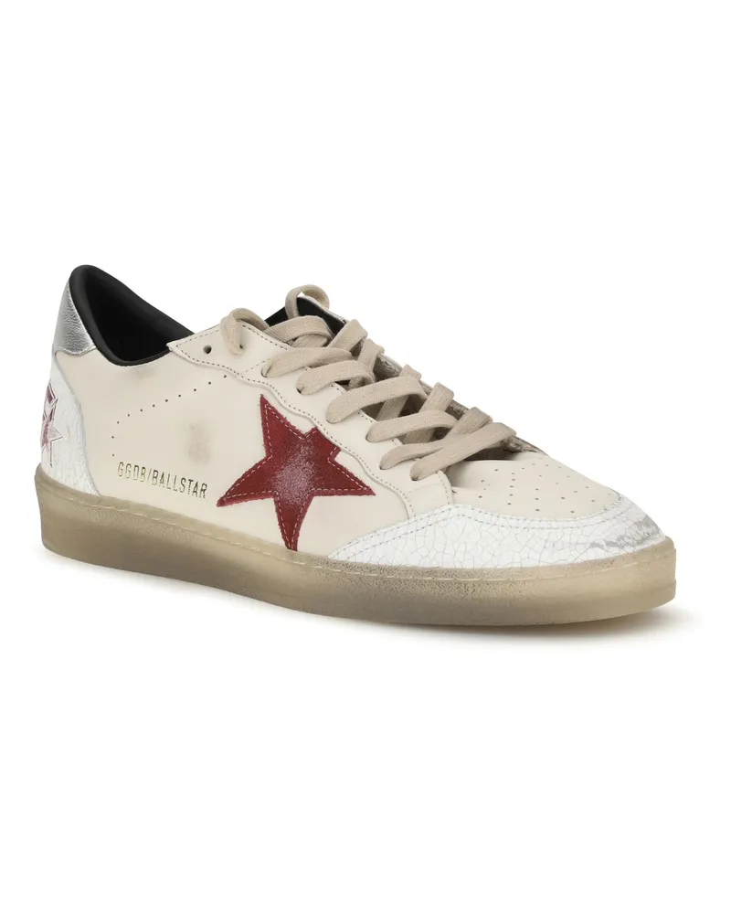 Golden Goose Ball Star Sneaker — Beige Butter