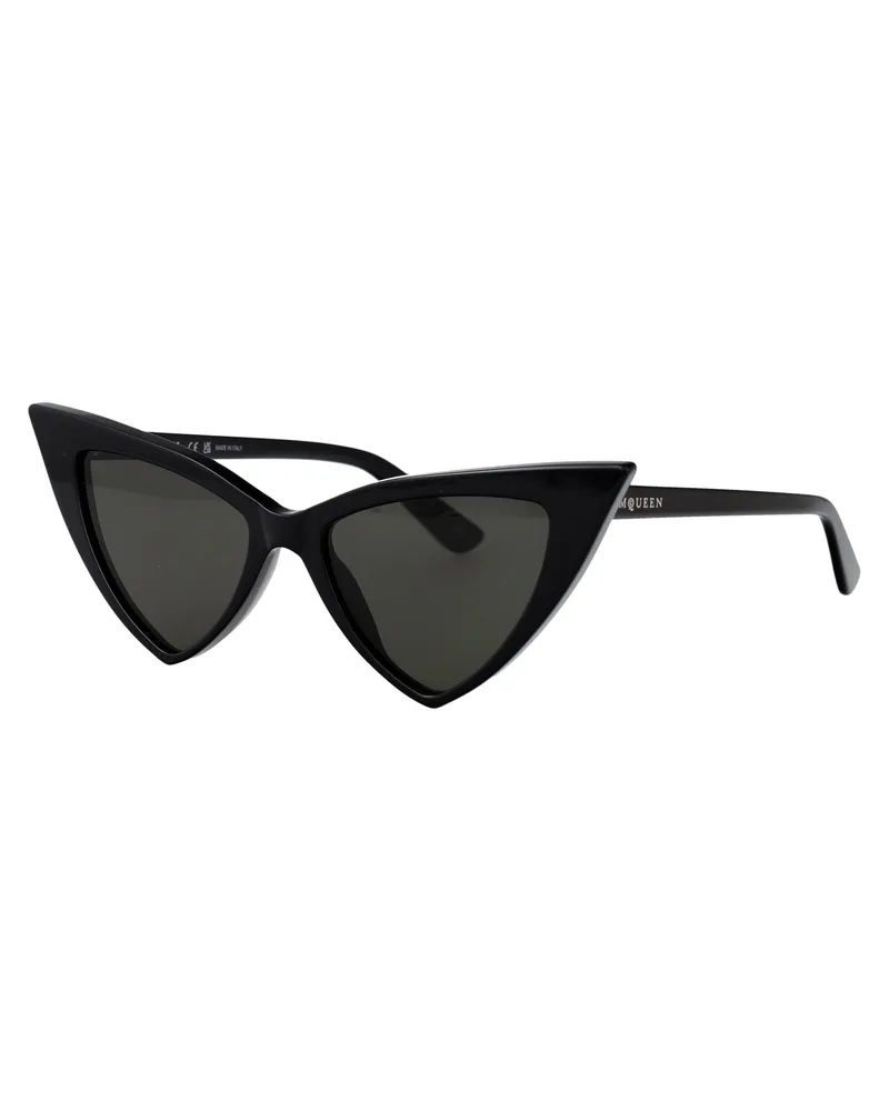 Alexander McQueen AM0518S Cat-eye Acetate Sunglasses — Black Black