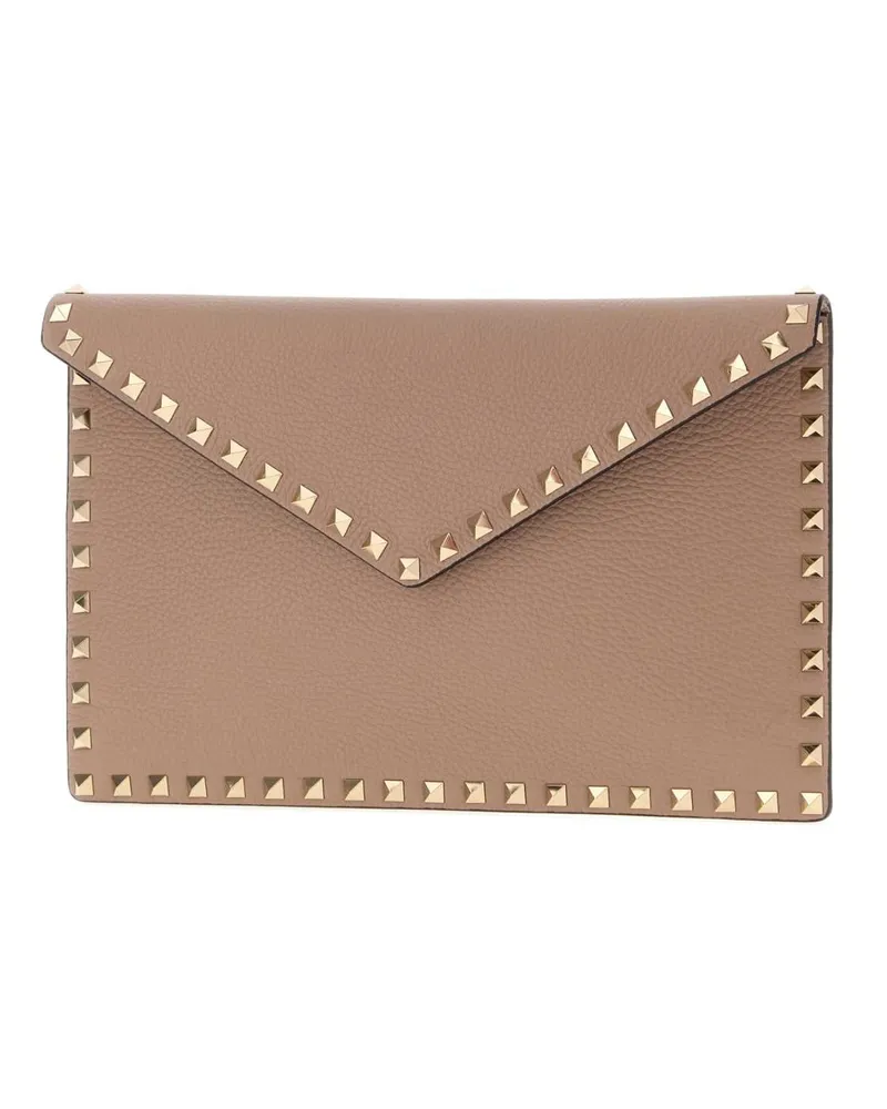 Valentino Garavani Flat Clutch — Pink Pink