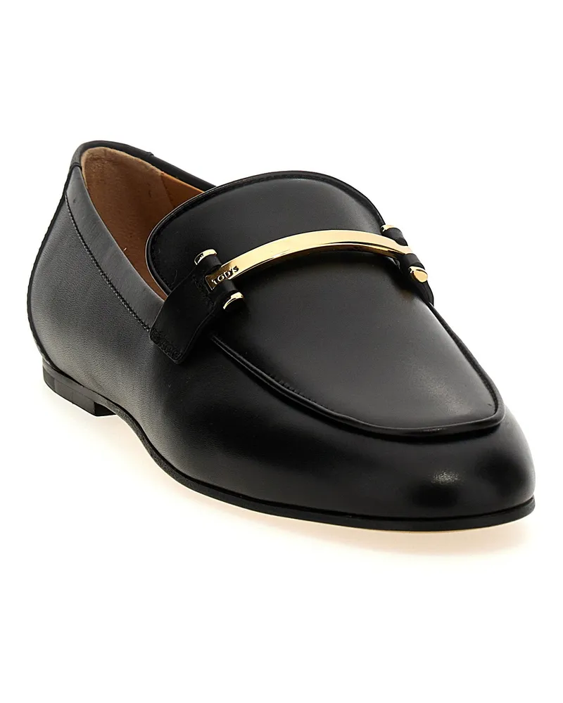 TOD'S Horsebit Loafer — Black Black