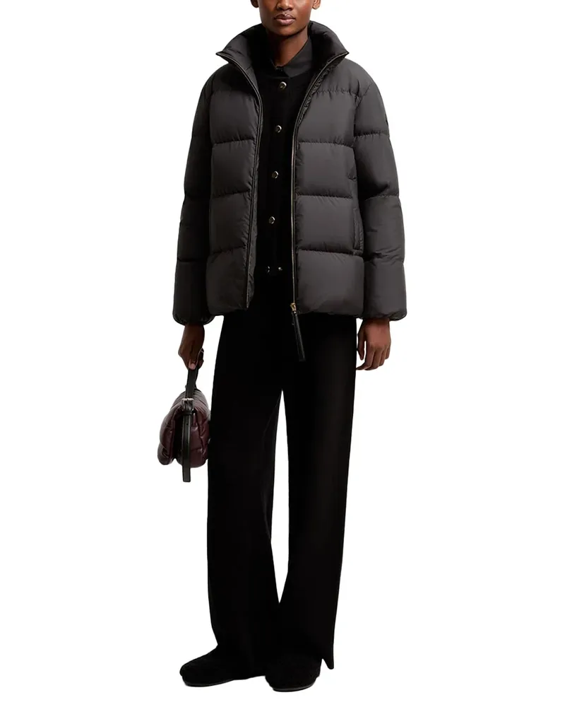 Moncler Vivantesse Down Jacket — Black Black