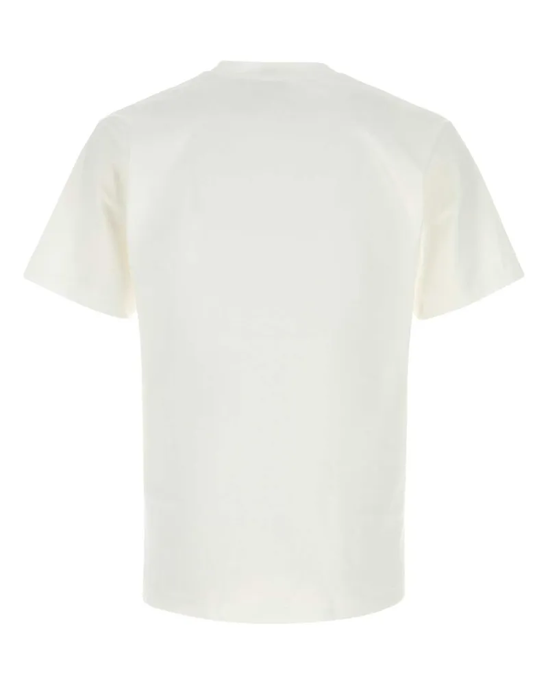 BAPE 001tem301013m Whxgr Whitexgreen Exterior: Cotton T-Shirt T-shirts And Polos White