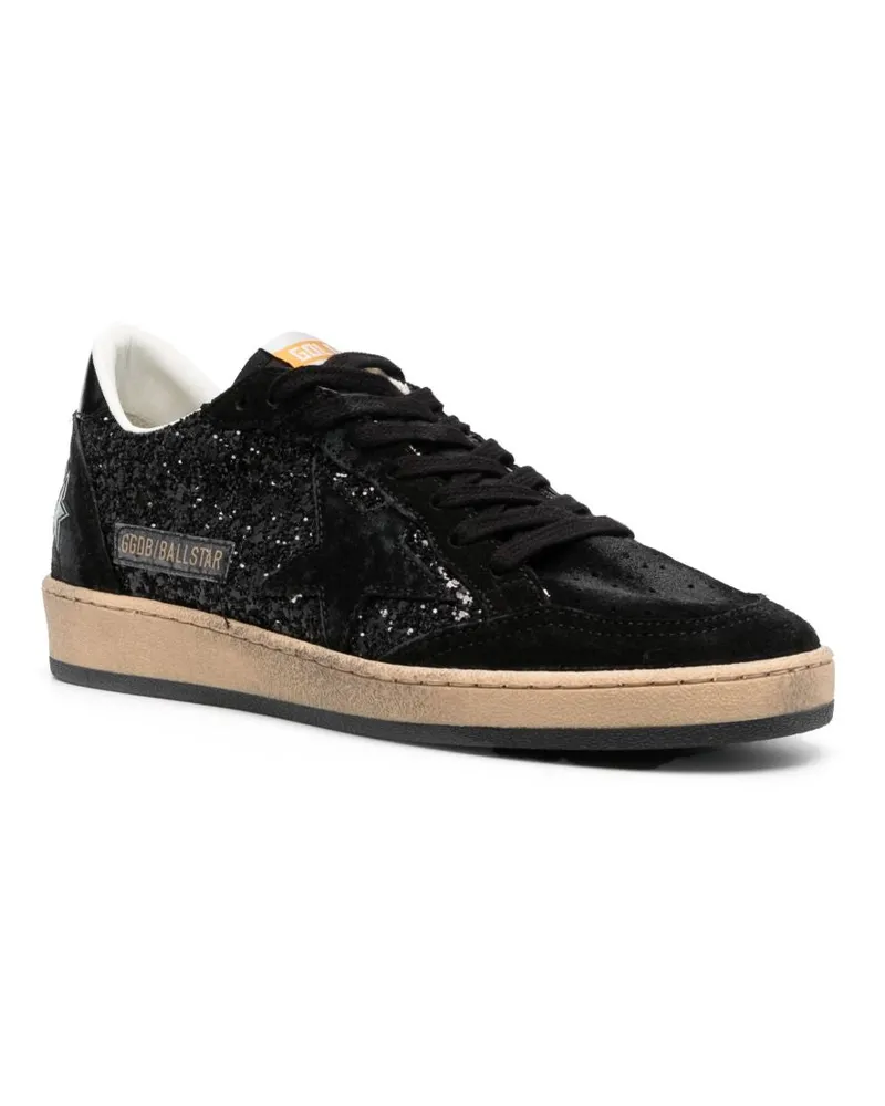 Golden Goose Ball Star Sneakers — Black Black