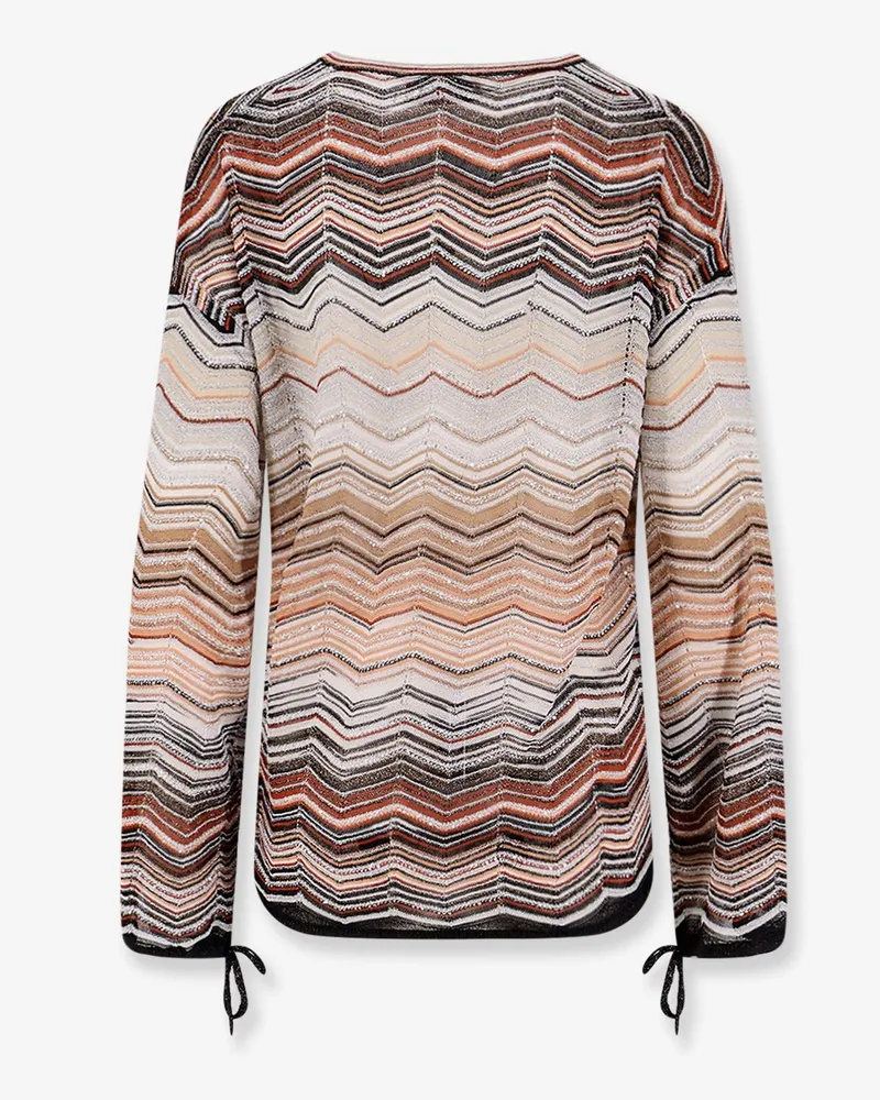 Missoni Women's Multicolor Viscose And Metallic Fiber Sweater Multicolor