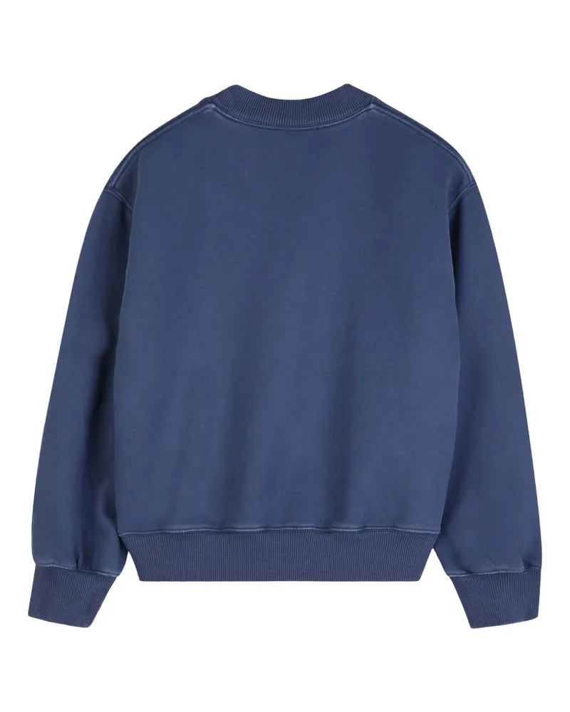Chloé Logo-Embroidered Cotton Sweatshirt — White White