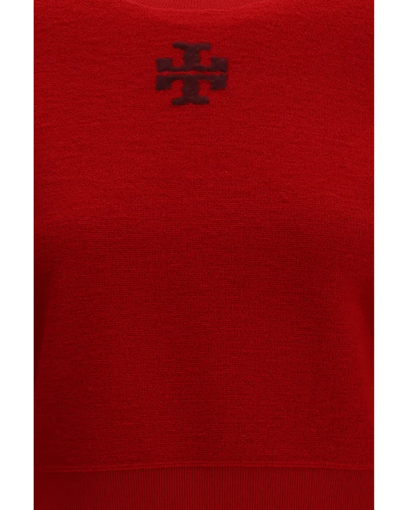 Tory Burch Women Wool Sweater Red Red
