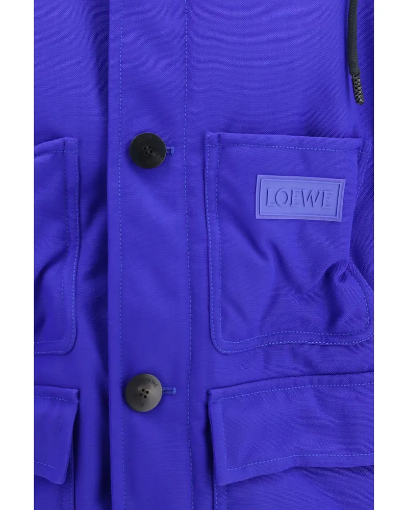 Loewe Technical Cordura Jacket — Blue Blue