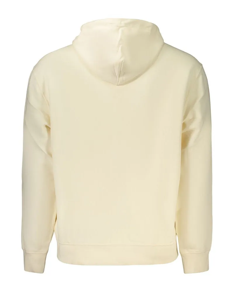 Calvin Klein Cotton Hoodie — Beige Beige