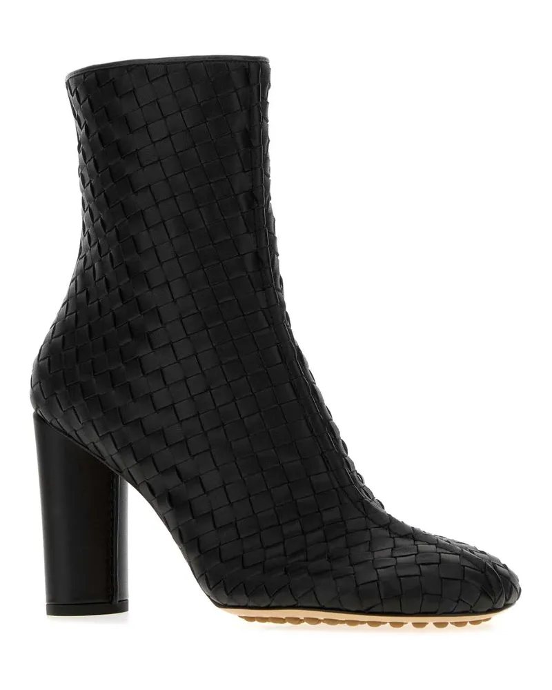 Bottega Veneta Cherry Ankle Boot — Black Black