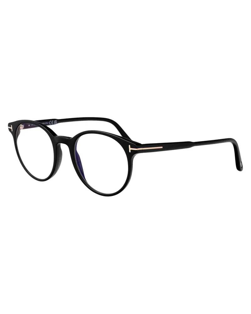 Tom Ford Men's Optical Sunglasses Black Acetate Glasses & Frames Black
