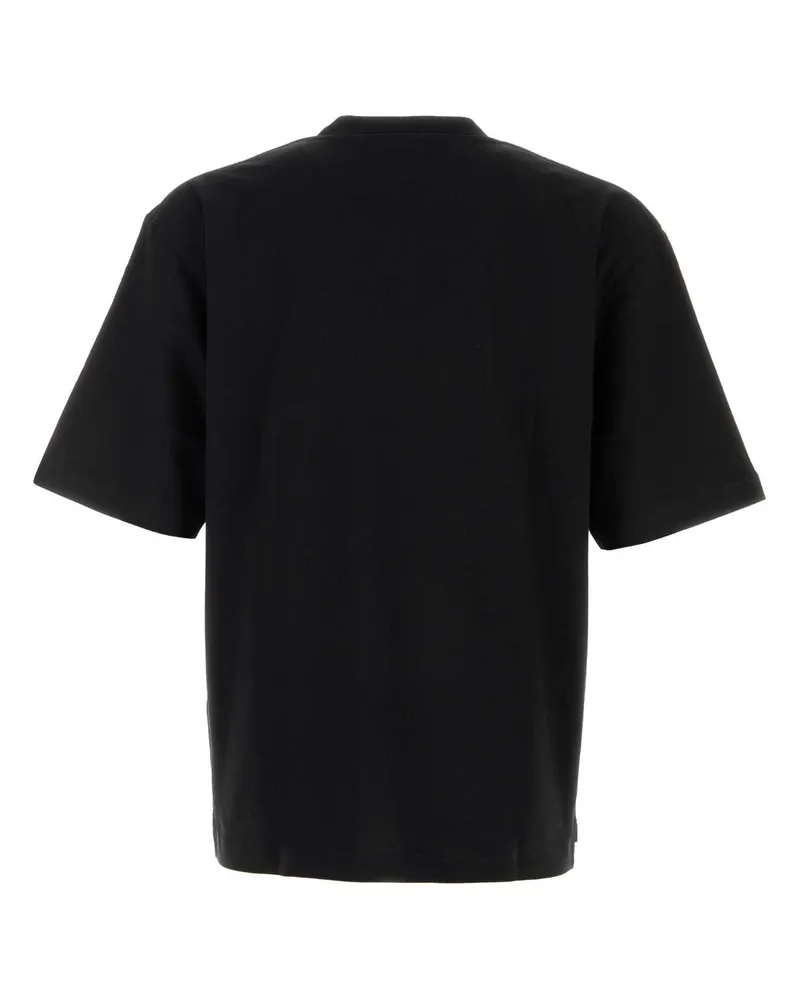 Dsquared2 Men's Black Cotton Oversize T-Shirt Exterior Black