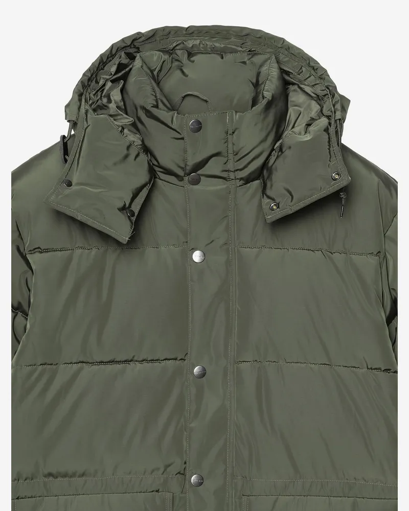 Carhartt WIP Men's Padded Nylon Jacket With Hood Green Polyester Green
