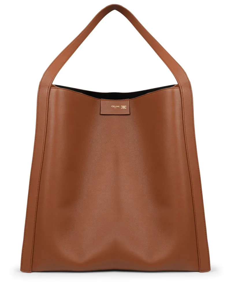 Celine Top Handle Bag — Brown Brown