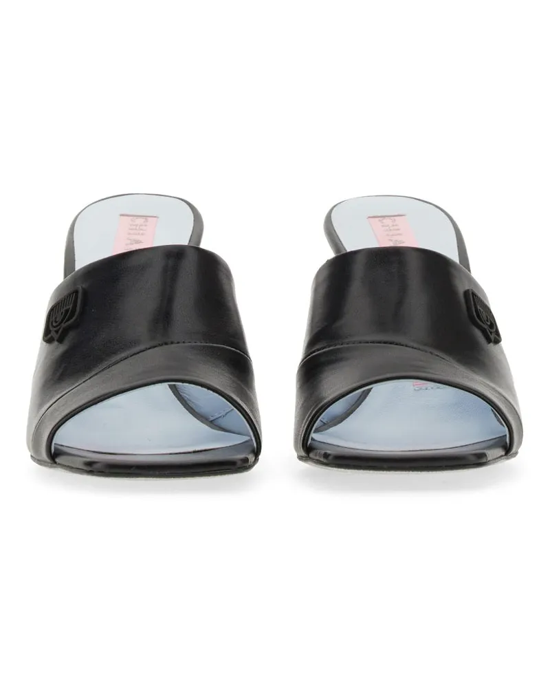 Chiara Ferragni Eyelike Sandal — Black Black