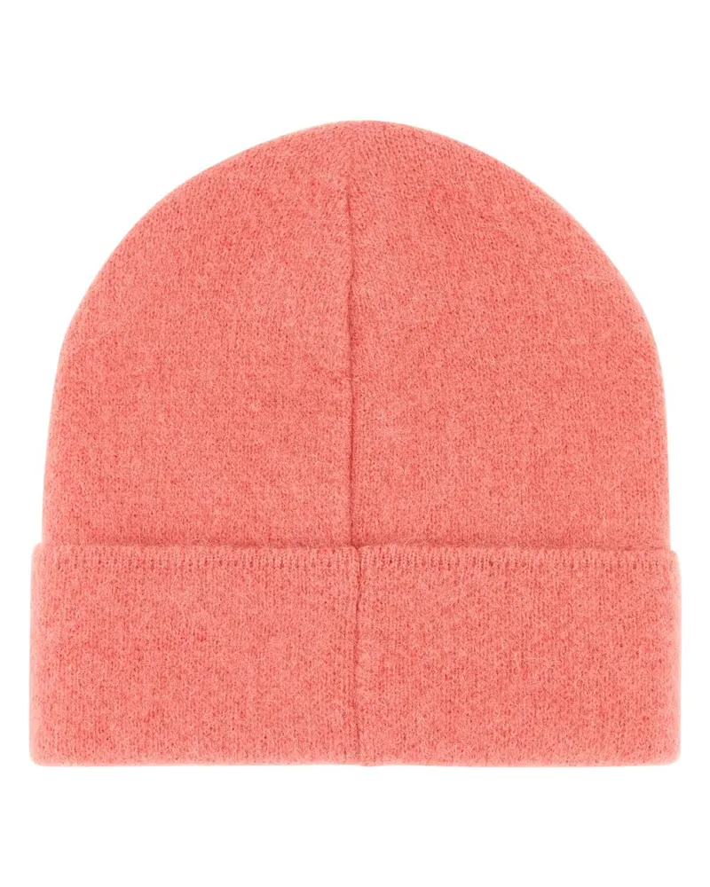 by FAR Women's Salmon Alpaca Beanie Hat Tfp Cuffie Pink
