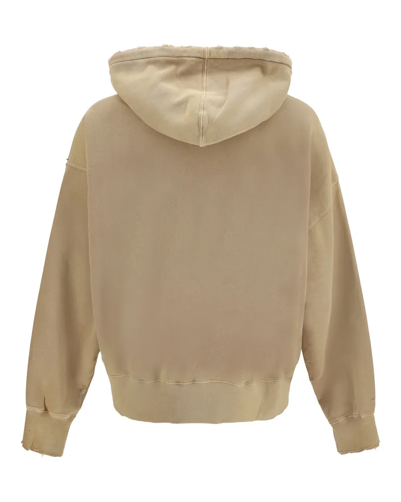 Golden Goose Men's Hooded Sweatshirt Vintage Cartouche Cotton Sweatshirts Sweater 