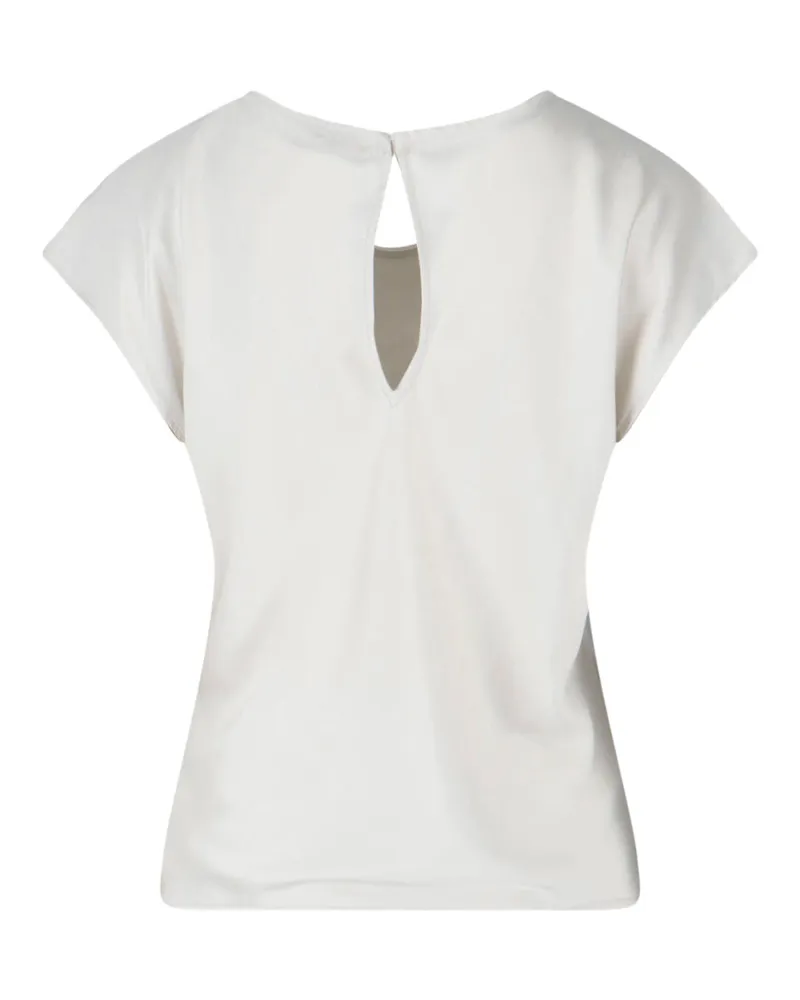 Calvin Klein Women's Top White Polyester White