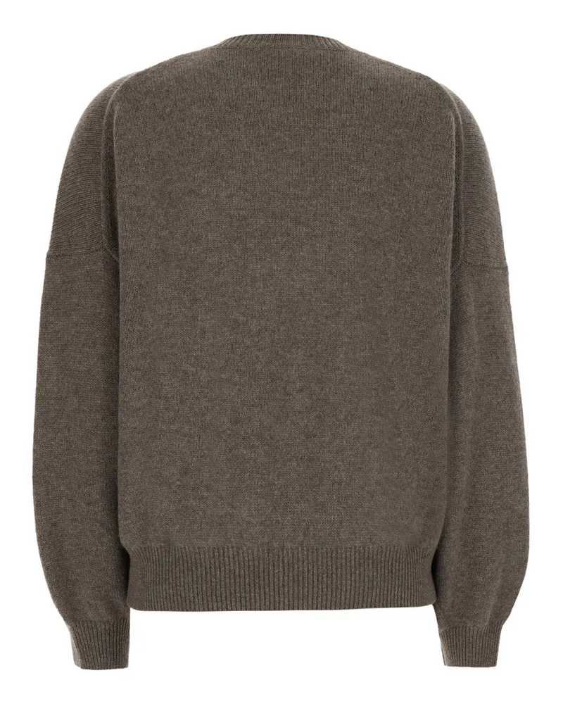 Lisa Yang Women's Sweater Veira Beige Cashmere Knitted Tops Top Beige