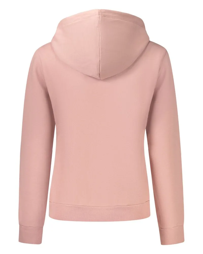 Napapijri Cotton Hoodie Sweatshirt — Pink Pink