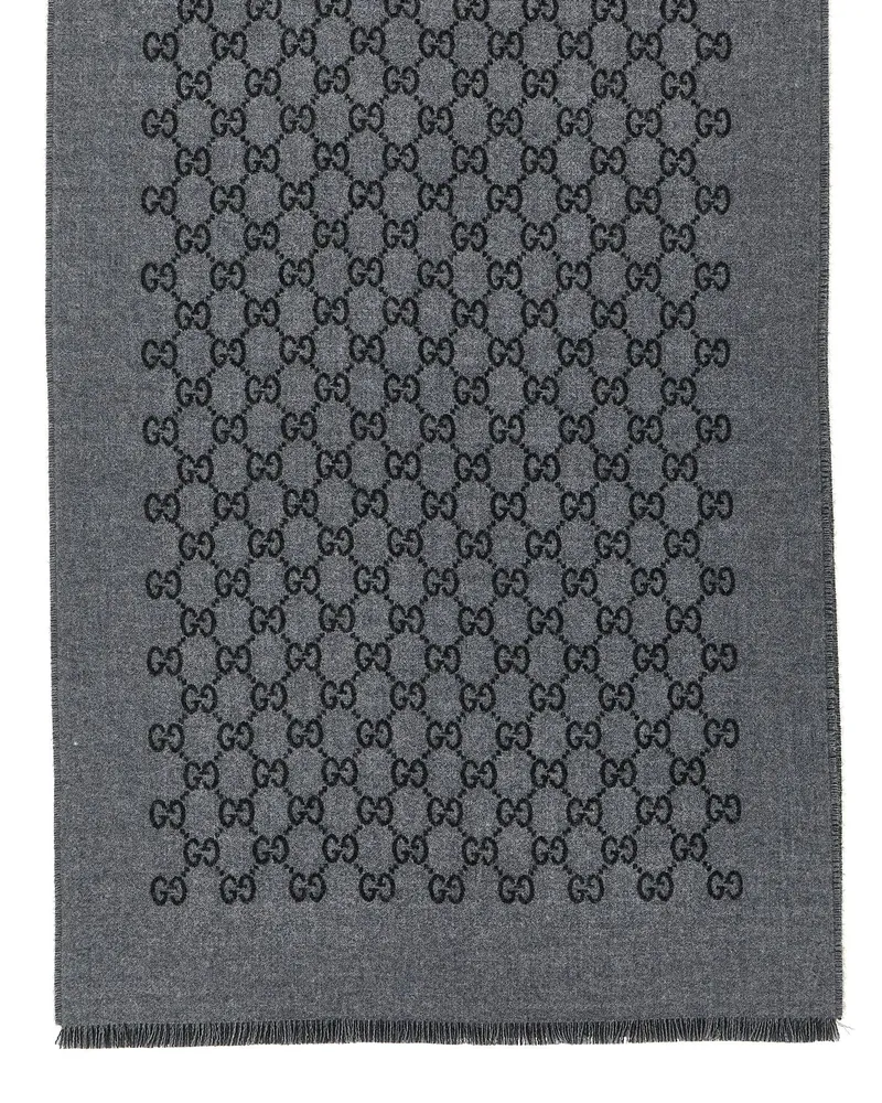 Gucci Sogi Scarf — Grey Grey