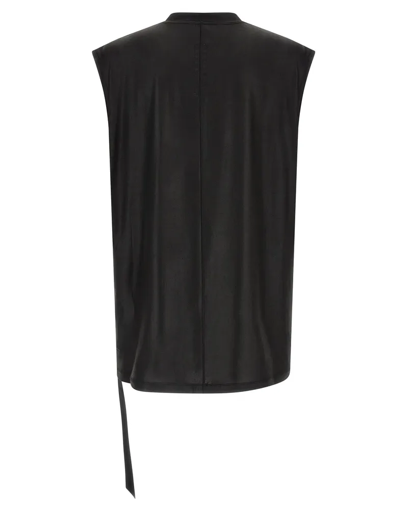 DRKSHDW by Rick Owens Acetate Jersey Tank Top — Black Black