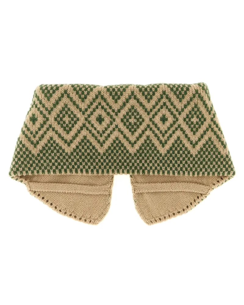 Dries van Noten Collar — Green Green