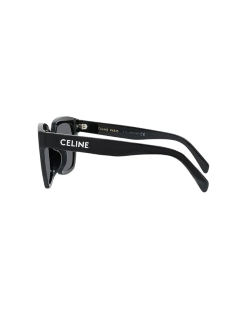 Celine Unisex Sunglasses Black Acetate Black