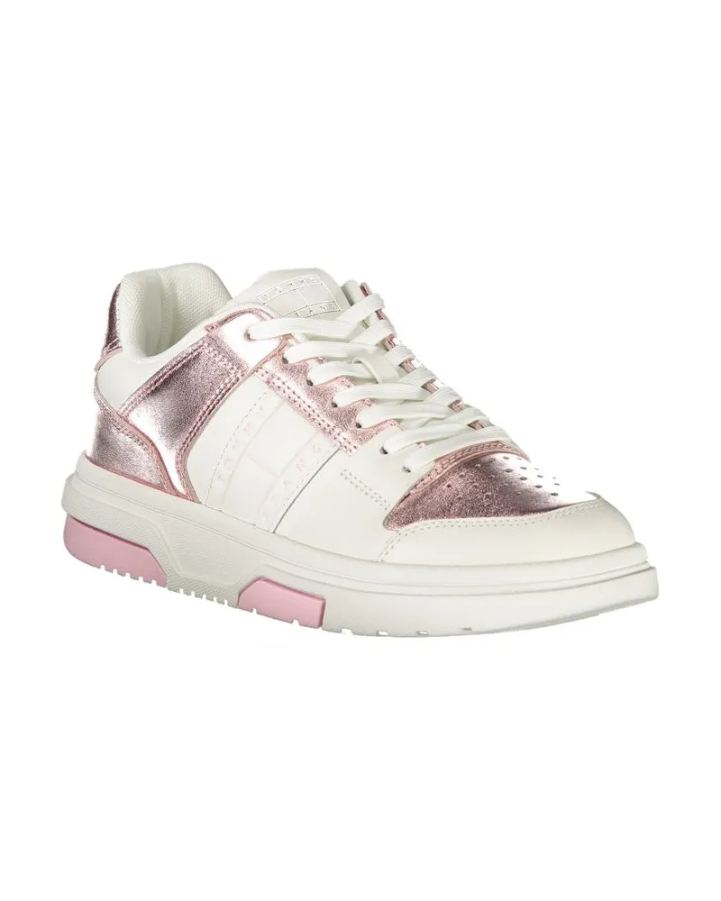 Tommy Hilfiger Metallic Colorblock Sneaker — White White