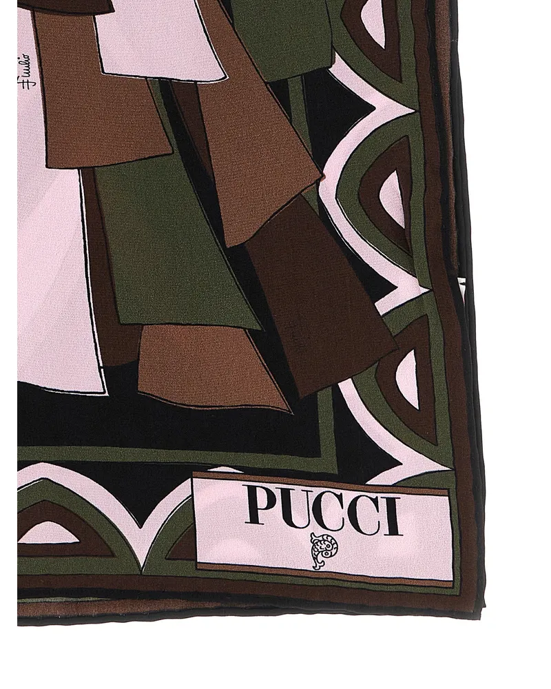 Emilio Pucci Baiadera Scarf — Black Black