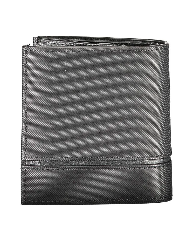 Calvin Klein Leather Wallet — Black Black