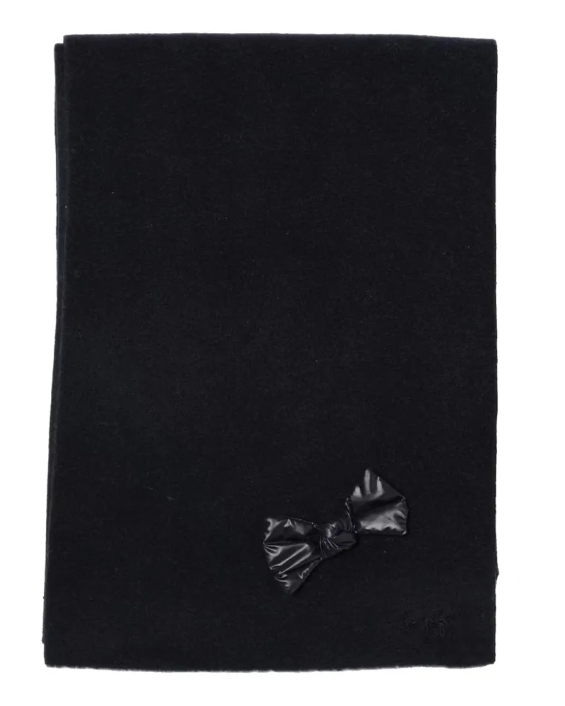 Il Gufo Polyester-Viscose Blend Scarf — Blue Blue
